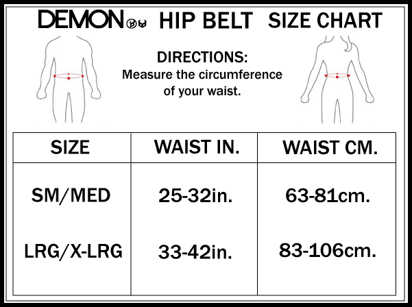 Demon Hip Belt X D3O
