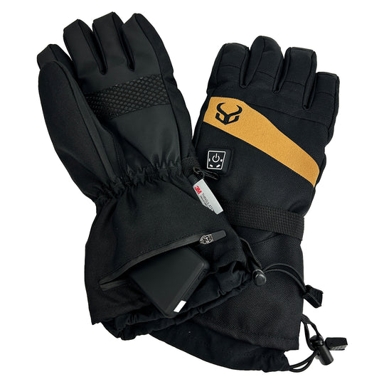 Demon Circuit Rechargeable Heated Waterproof Snow Gloves