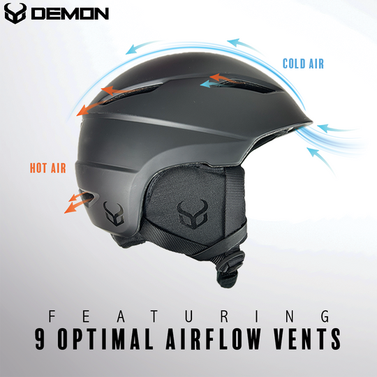 Demon United 6800 Ski and Snowboard Helmet with MIPS