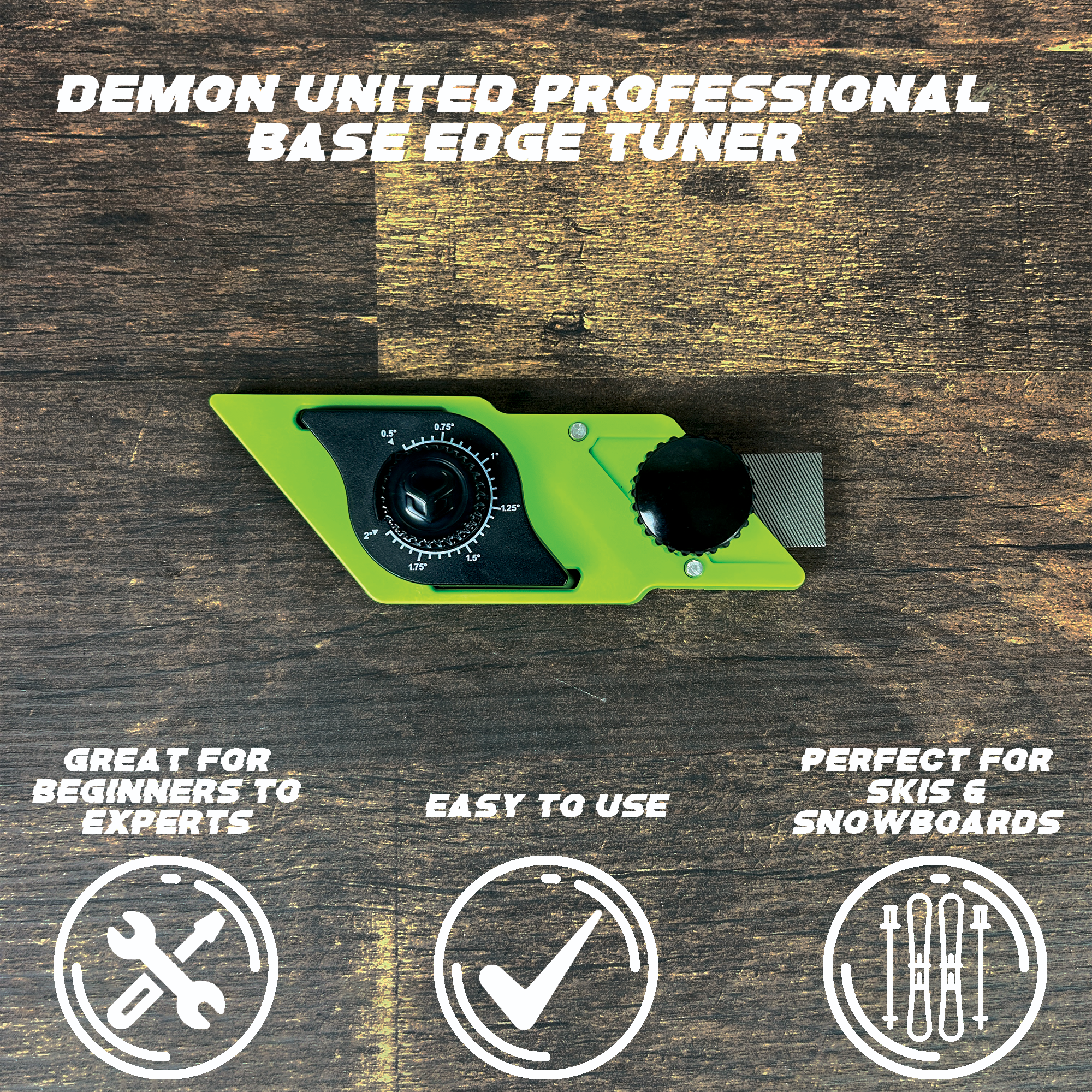 Demon United DS8006 Professional Base Edge Tuner