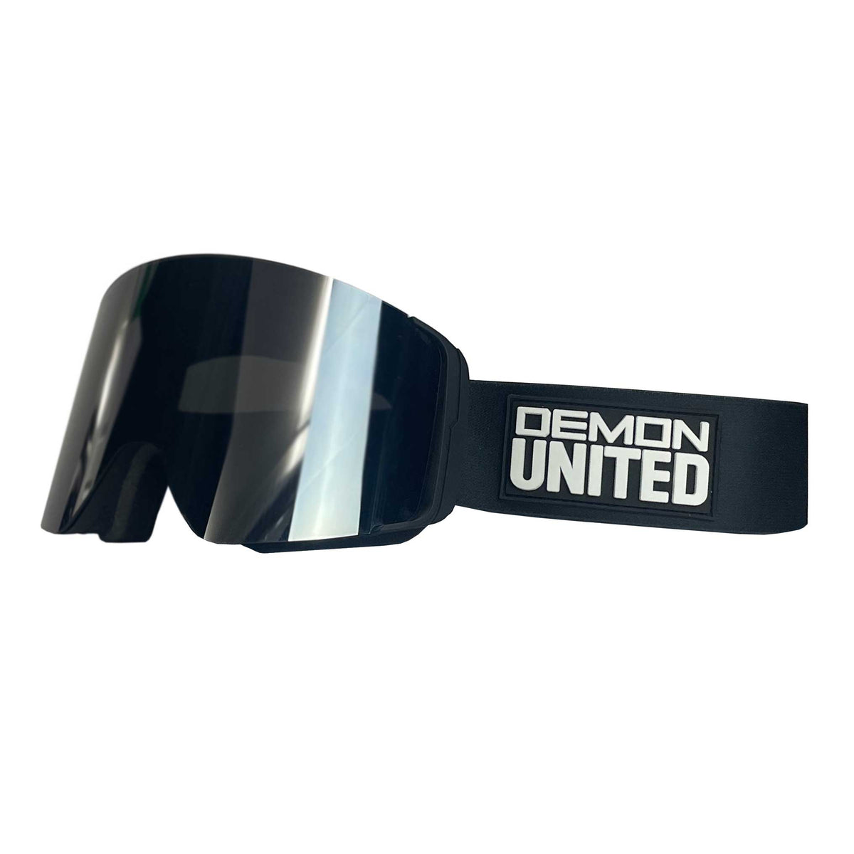 demon goggles Demon Midnight Black Snow Goggle Smoke Mirror Lens