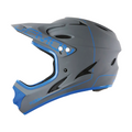 Demon Podium Full Face Bicycle Helmet- Grey/Blue