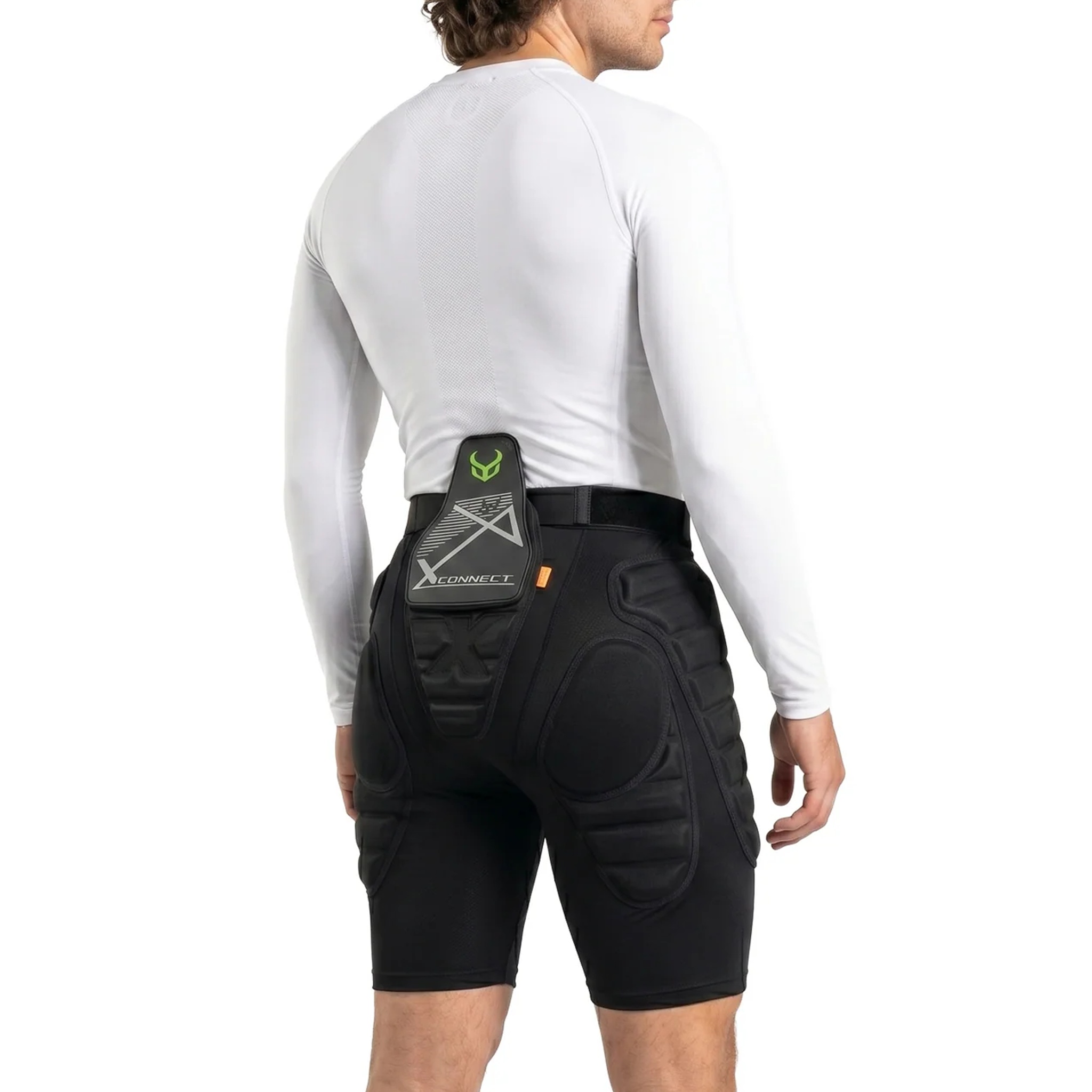Demon United X V7 D3O® A.I. Men's Impact Shorts | Snowboard