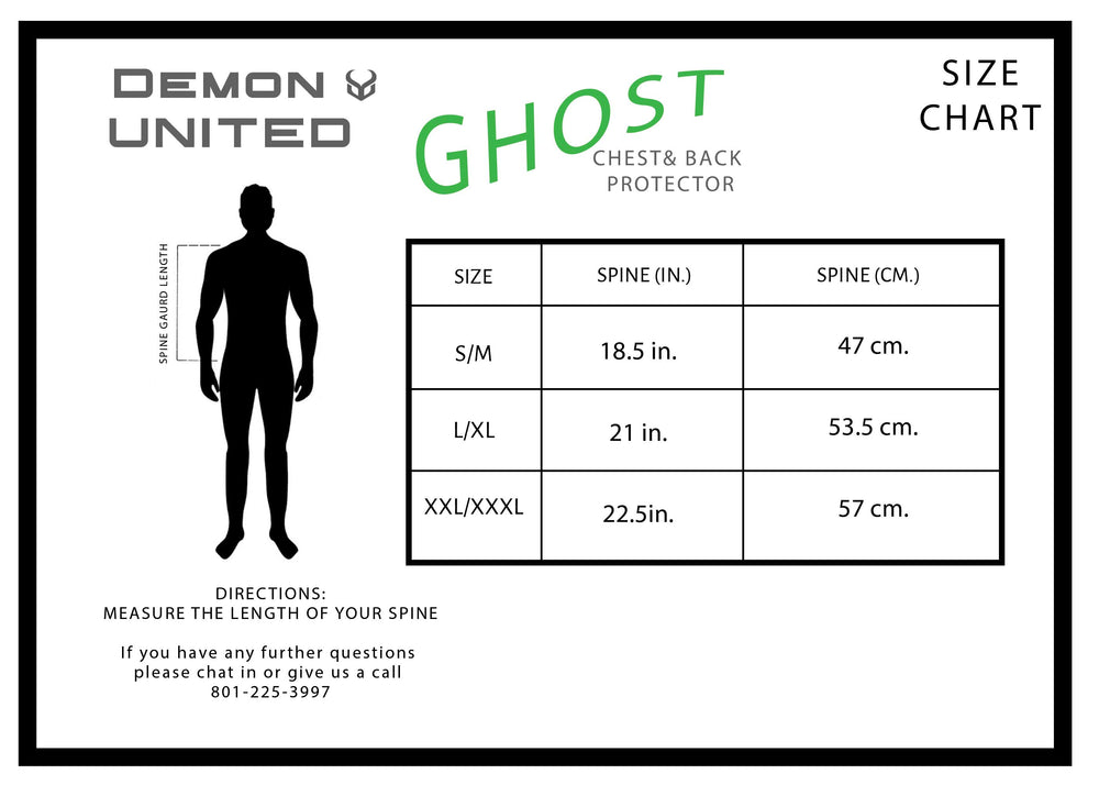 Demon Ghost D3O Chest and Back Protector