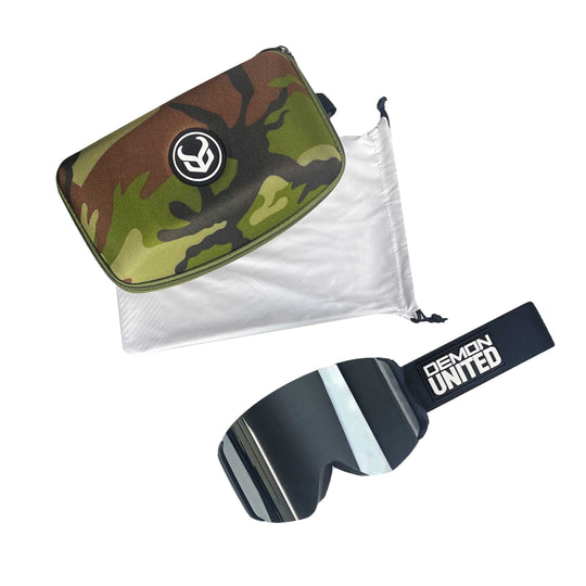 Demon Shadow Gray Snow Goggle