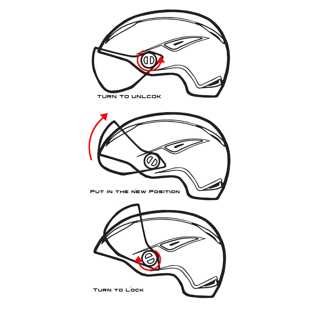Demon Team Visor Snow Helmet
