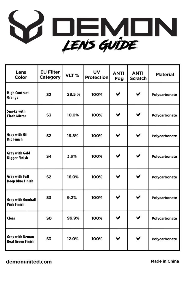 Demon Olive Green Snow Goggle