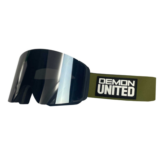 Demon Olive Green Snow Goggle