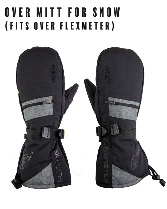 Demon Flexmeter Double Sided Wrist Guards -Integrated with D3O Impact Technology-Sold as Pair