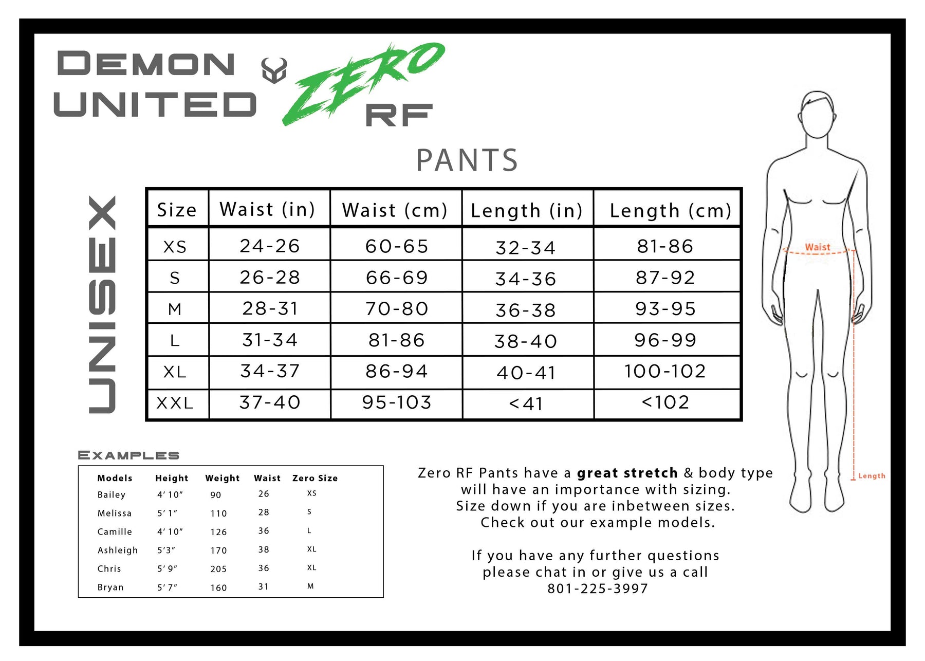 Demon Zero RF D3O Unisex Ski and Snowboard Pants (Youth through Adult sizes)