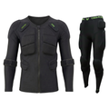 Demon Zero PLUS Whiteout Loadout — padded top and padded pants on white