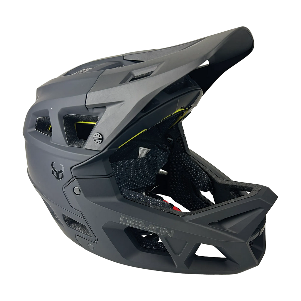 Demon Podium X Helmet MIPS Midnight Black with Gold / Large/Xlarge 59-61 cm