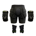 Full Send Loadout — shorts, knee and wrist guards