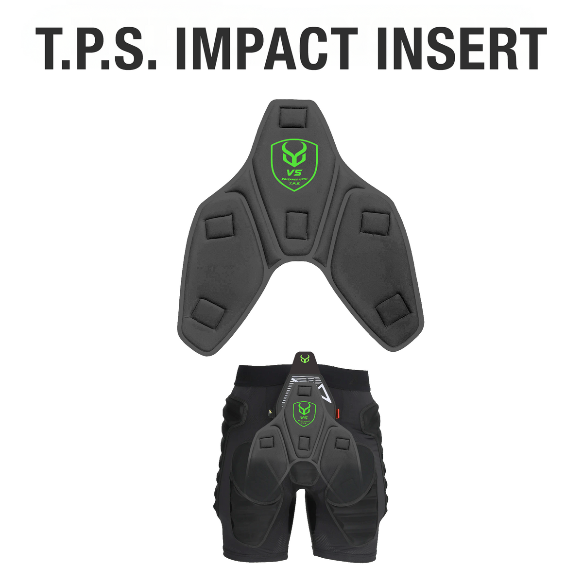 Crossover Kit — T.P.S. V2 adjustable tailbone insert from the X V7 shorts