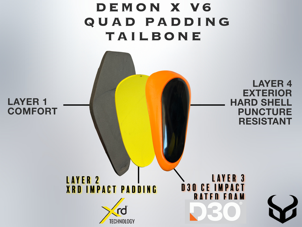 Demon Flexforce X V6 D3O/ XRD Men's Impact Pants