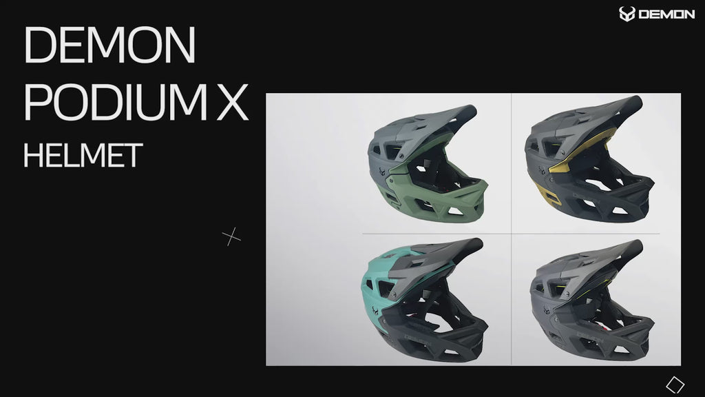 Demon Podium X Helmet with MIPS *NO ORIGINAL PACKAGING/TAGS FINAL SALE*
