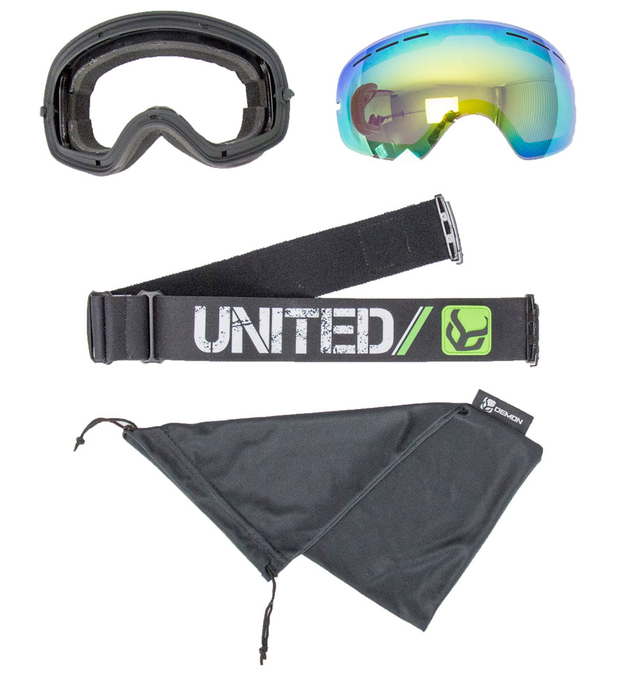 Demon Supra Snow Goggles Demon United