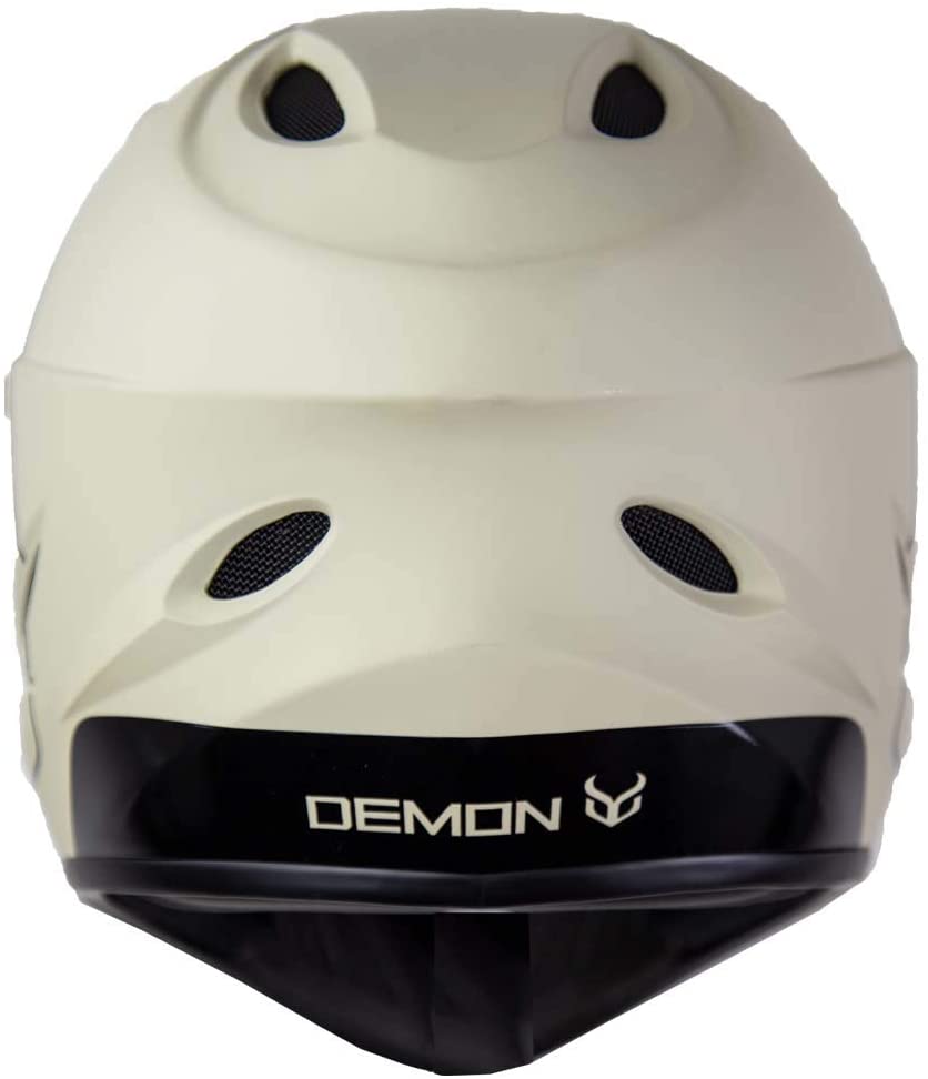 Demon Podium Full Face Bicycle Helmet- Tan/Black
