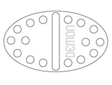 Clear stomp pad