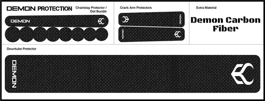 Demon X1 Bike Frame Protection Kit