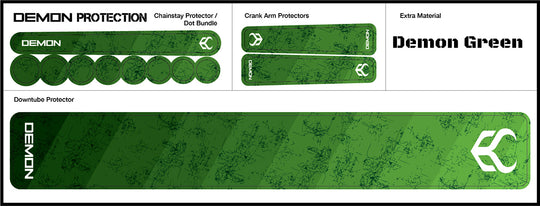 Demon X1 Bike Frame Protection Kit