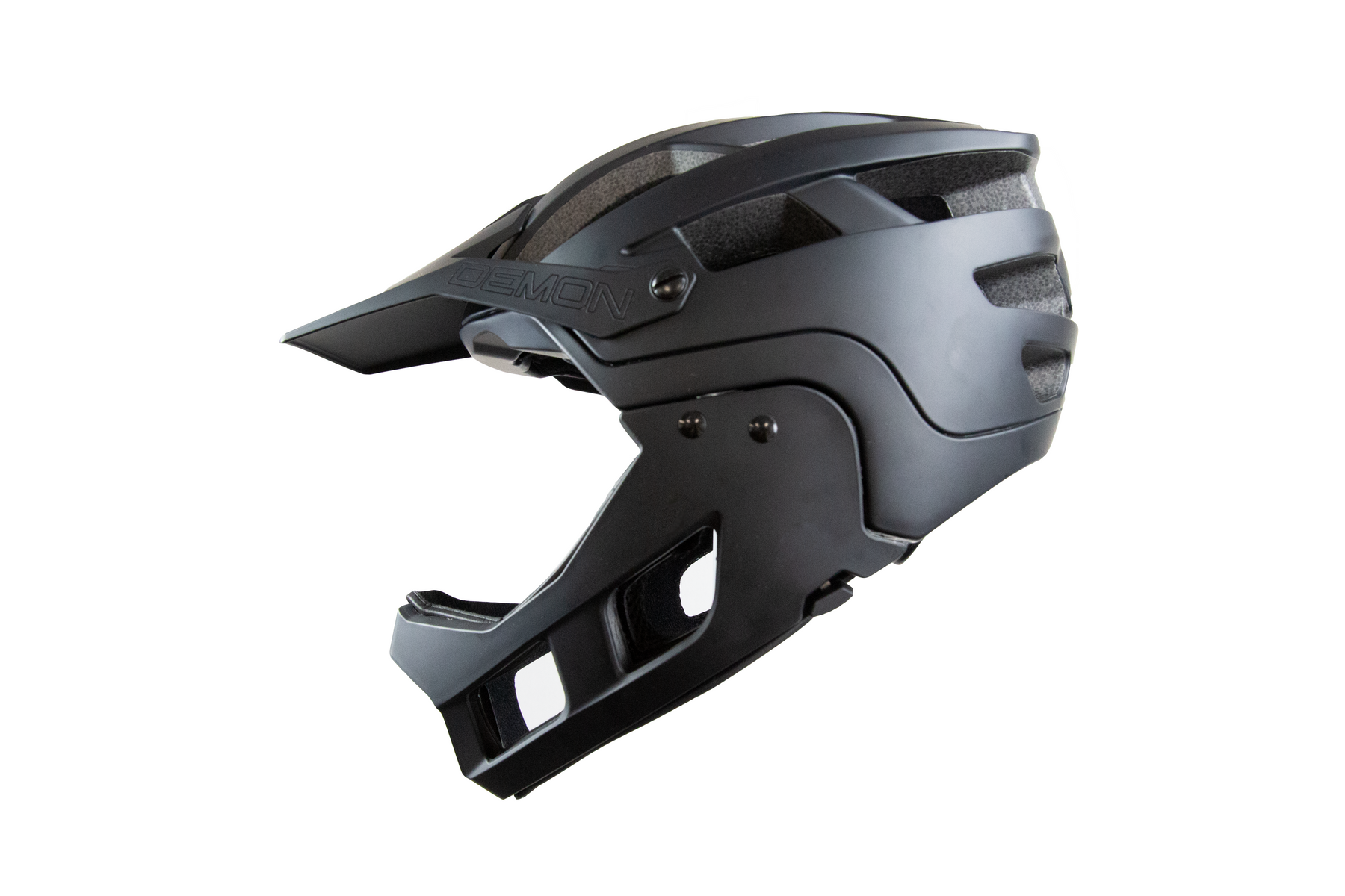 Mountain bike helmet discount full face detachable