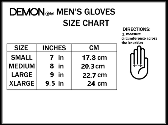 Demon Death Cookie MTB Gloves