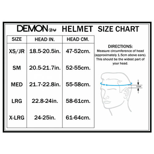 Demon Faktor Snow Helmet with Audio ** CLOSEOUT/FINAL SALE **