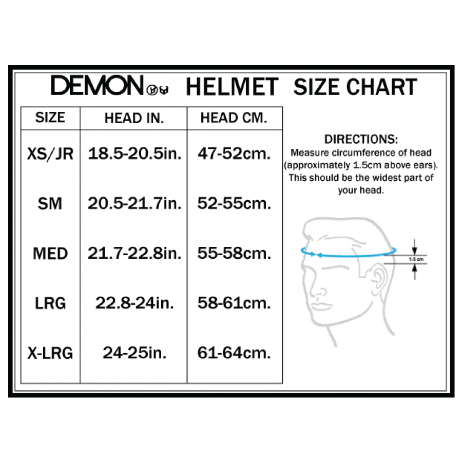 Demon Faktor Snow Helmet with Audio – Demon United