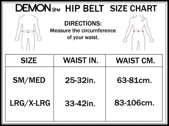 Demon Hip Belt X D3O
