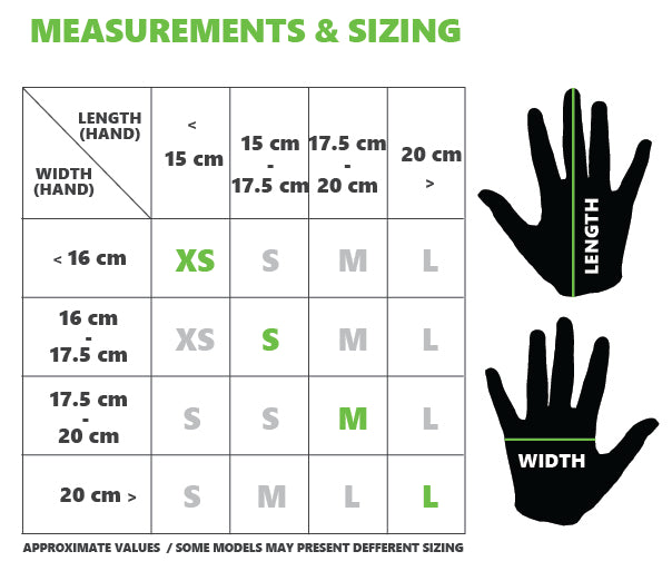 Demon Flexmeter Double Sided Wrist Guard Gloves