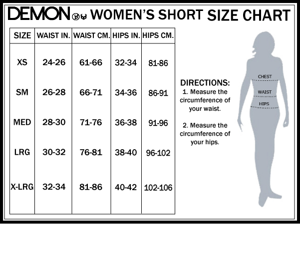 Demon Flexforce X2 D3O Women's Shorts