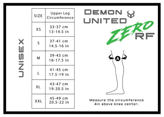 Demon Zero RF D3O Ski and Snowboard Knee Pads (Youth through Adult sizes)