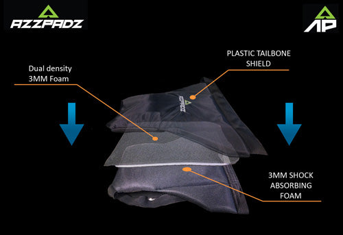 D3O Azzpadz Tailbone Protector – AF PRO STORE