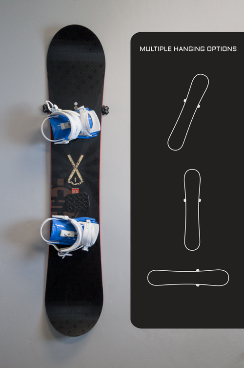 burton board wall mounts snowboard hanger silver collectors edition Wedge Snowboard Wall Mounts Black