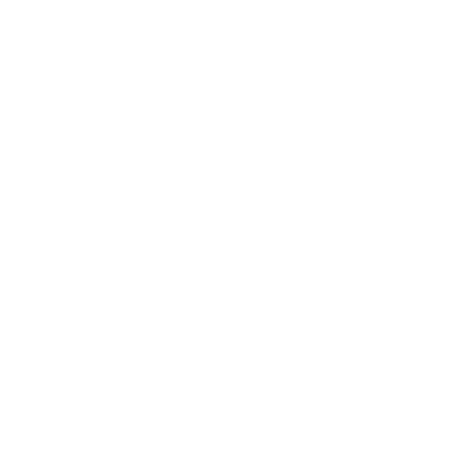 A white die cut sticker with a geometric bullseye pattern design.