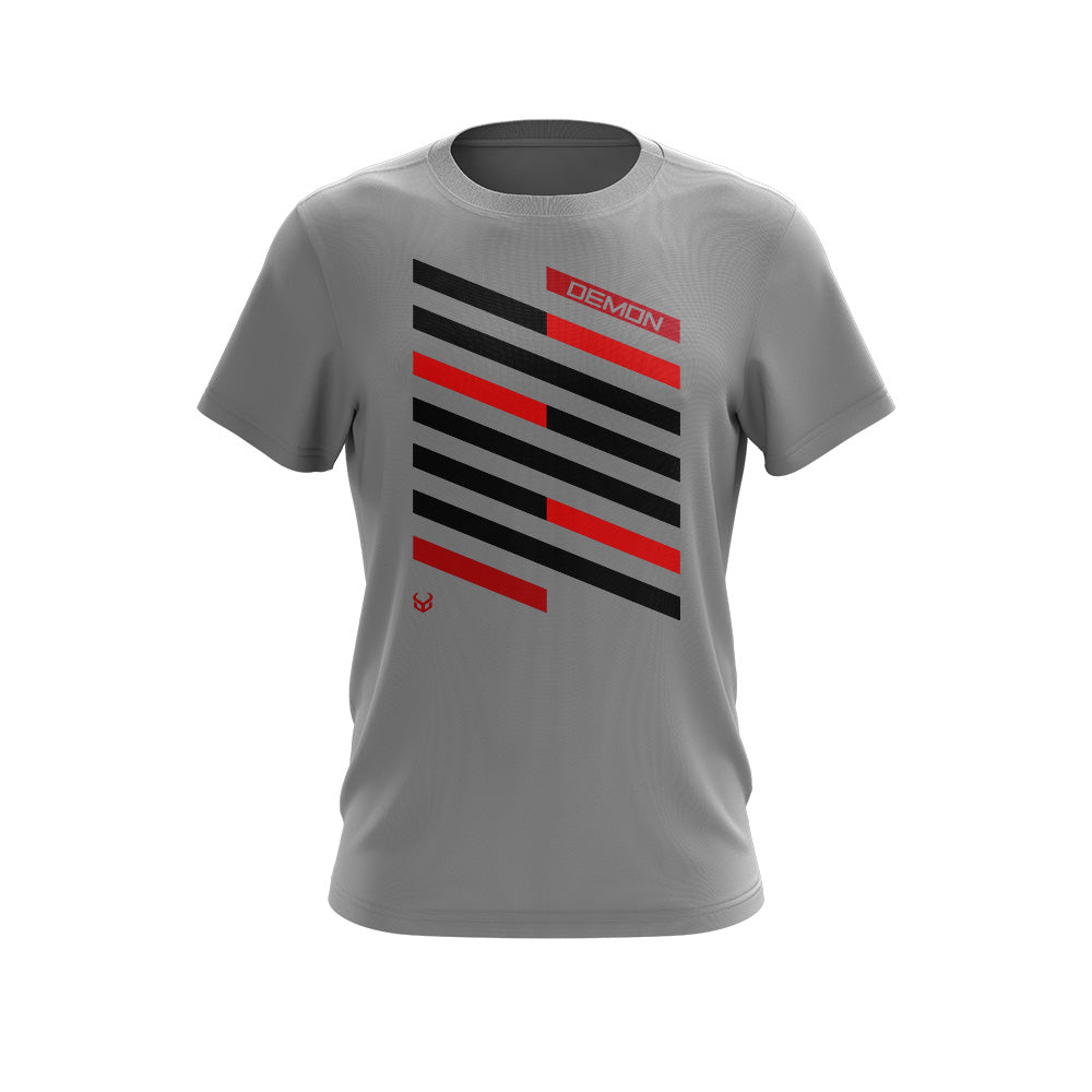 Demon Red Slant Shirt