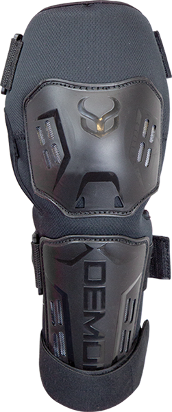 A black Demon Tactic Elbow/Forearm Guard with straps and padding designed for protective sports gear.