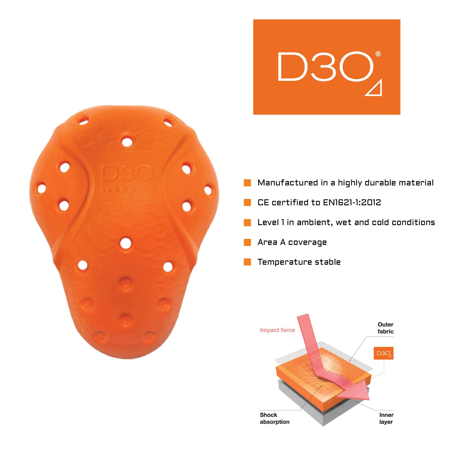 Demon Protector Demon X D3O Shoulder Stability Impact Protector – Demon United