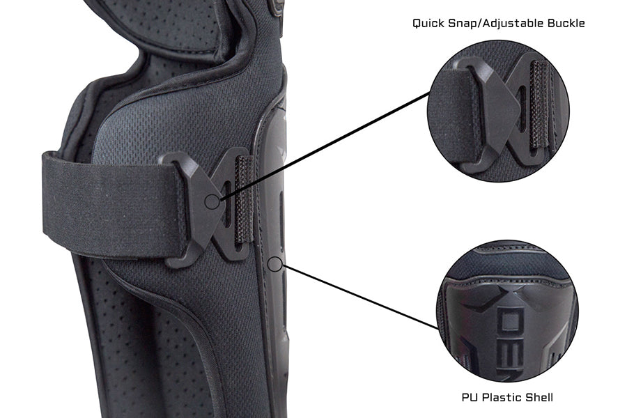 Demon Tactic Knee-Shin Guards - NO ORIGINAL PACKAGING/TAGS